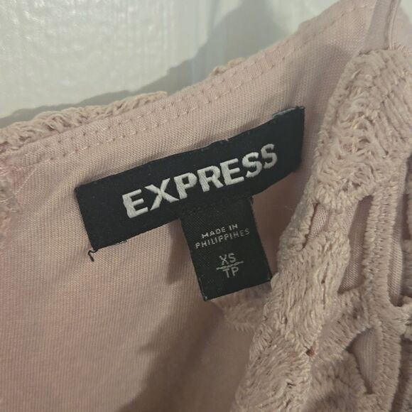 Cute pink express womens dress extra small - Picture 6 of 8